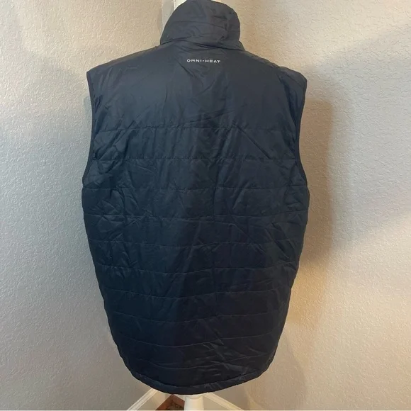 Columbia Omni-Heat Men’s Vest Size L Black - Picture 7 of 12